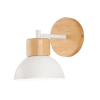 Ioensy - Lámpara De Pared Nórdica Para Porche, Loft, Minimalista, Interior, Pasillo De Casa, Lámpara De Pared Interior, Color Blanco