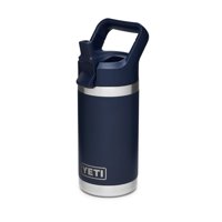 Botella Yeti Rambler Jr. 350 Ml Para Niños Con Tapón De Pajita, Color Azul Marino