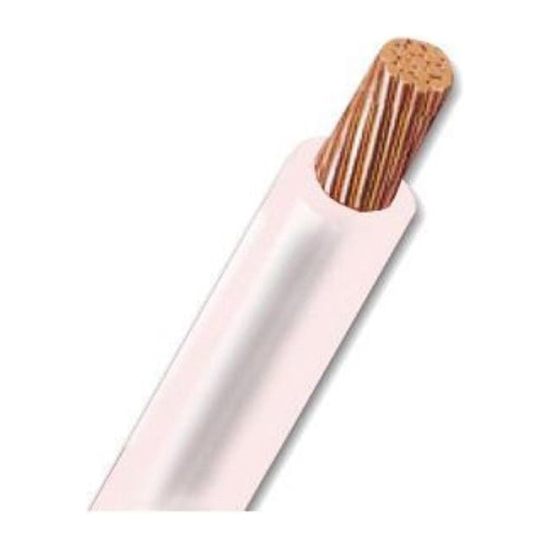 Genérico - Cable Eva H07z1-k 10mts 2.5mm Blanco