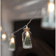 thumbnail image 5 of Mini luces de Navidad para árbol, funciona con pilas, en frascos de vidrio transparente, 10 luces LED de color blanco cálido para decoración de interiores, hogar, dormitorio, boda, fiesta de cumpleaño, 5 of 7