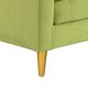 thumbnail image 3 of Sofa Retro 3 Cuerpos Felpa 01 Pistacho, 3 of 5