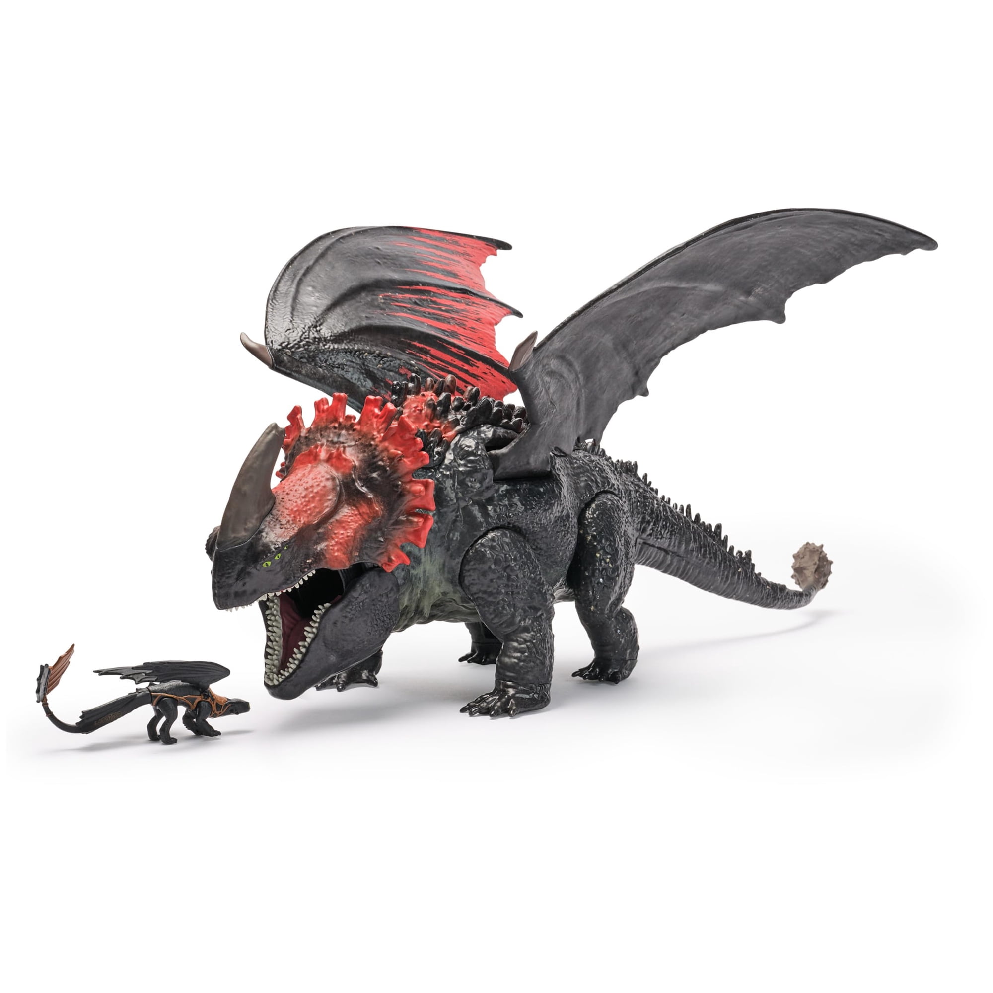 Dragón De Juguete Dreamworks Dragons Red Death Fury Devoring, 28 Cm