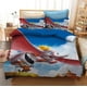 thumbnail image 1 of 3D Print Lovely Dumbo Flying Baby Elephant Bedding Set Comforter Sets Anime Quilt Cover king Queen Size Kids Adult Bedding Sets Bed Sheets, 1 of 5