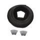 thumbnail image 3 of Accesorio Para Borde De Jardín, Borde De Jardín En Espiral Para Paisajismo De Patio, Planta, Color Negro, 10 Cm X 5 Cm, 3 of 5