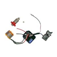 Ioensy - Taladro Eléctrico 3820 Con Motor Sin Escobillas De 12 Dientes, Portátil, Repuestos