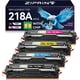 thumbnail image 1 of Paquete de 4 cartuchos de tóner ZIPRINT 218A con chip para HP 218X, 1 of 9