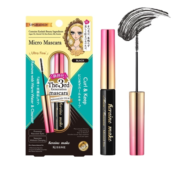 Máscara Heroine Make Resistente al Agua Negra Mini