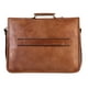 thumbnail image 2 of Maletín De Cuero Natural. Vintage. Laptop Notebook grande. Franz Mossi, 2 of 3
