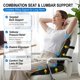 thumbnail image 3 of Cojín de asiento para coche Lofty Aim + juego de soporte lumbar, 3 of 9