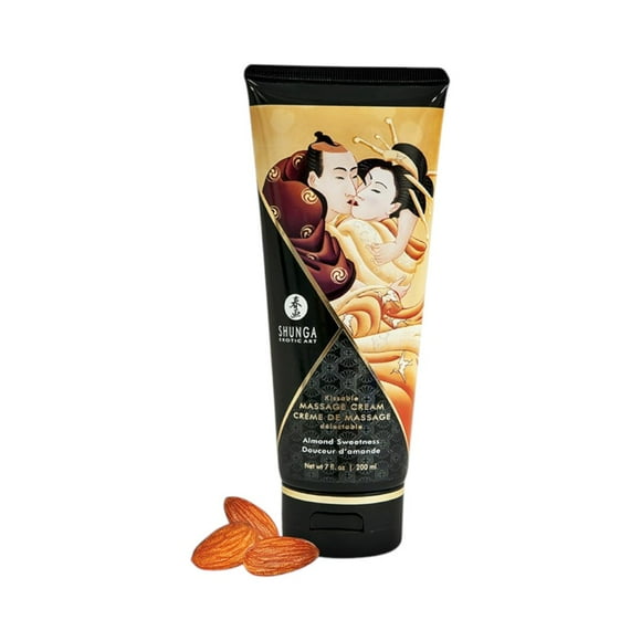 Crema Comestible para Masajes Almendras Dulces 200 ml