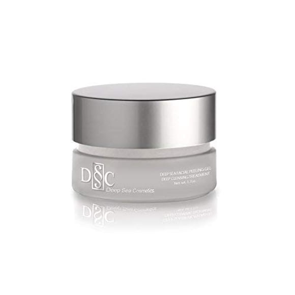 Gel exfoliante facial Deep Sea Cosmetics Dead Sea 50 ml con extracto de romero, extracto de ginseng y vitamina A