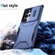 thumbnail image 4 of Funda Resistente para Samsung Galaxy S24 Ultra con Tapa Deslizante y Protección Militar Azul, 4 of 6