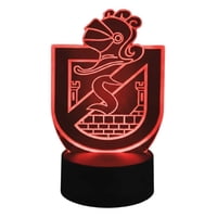 Lelumania - Lampara Ilusion 3D Deportes La Serena De 7 Colores, Base Touch