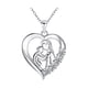 thumbnail image 4 of Collar Con Forma De Corazón Para Mamá E Hijo, Regalo Para El Día De La Madre, Para Abuela, Hija, Mamá, 4 of 5