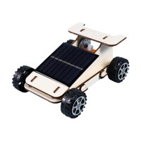 Magideal - Kit De Coche Solar De Madera Para Niños, Rompecabezas De Construcción En 3D, Juguete Para Ejercitar La Capacidad Práctica De Los Niños, Kit Solar, Kit