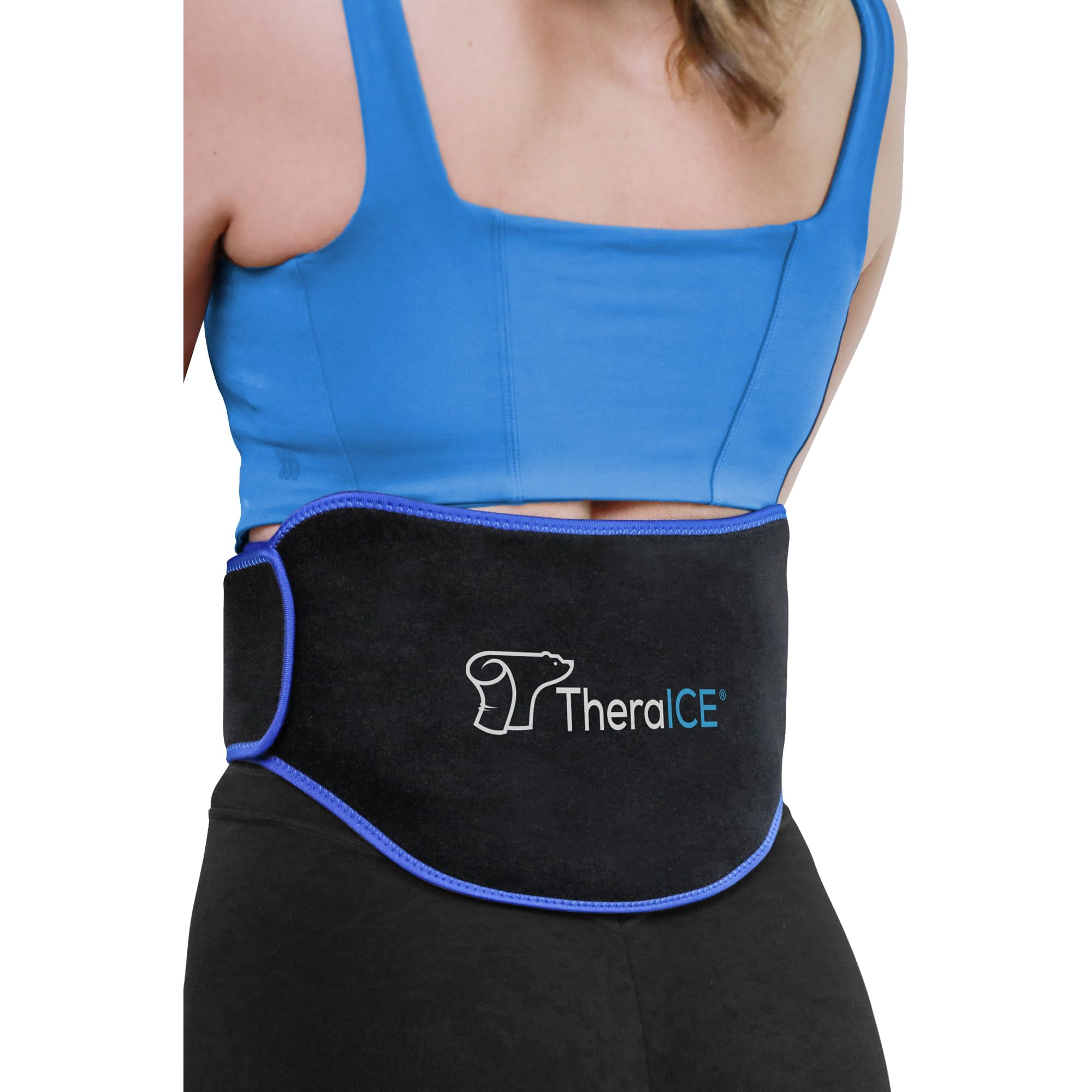 Ice Pack Back Bace Theraice Para El Dolor Lumbar (paquete De 2)