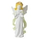 thumbnail image 3 of Estatua De ángel De Ni?a Rezando Figuras De Querubín Escultura De Resina Para Sala De Estar Regalo Verde 10.3x8x21.3cm, 3 of 5