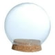 thumbnail image 2 of Florero De Cristal Fiocias Con Base De Madera 10 Cm, 2 of 5