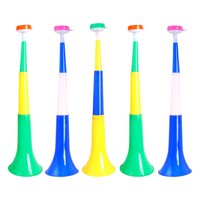 Magideal - 5 Unids Fútbol Ruido Fuerte Fabricantes Altavoz Suministros Para Fiestas Estadio Fútbol Trompeta Juguetes Para Juegos Deportivos Festivales Carnaval