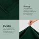 thumbnail image 5 of Cama polar Blanket Utopia, tamaño queen, color verde bosque, 300 g/m², 5 of 9
