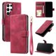 thumbnail image 1 of Funda Cartera para Samsung Galaxy S24 Ultra Tapa con Ranuras, Soporte y Correa Rojo, 1 of 5