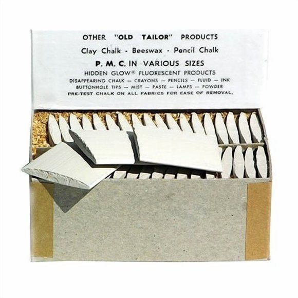 Tiza para Sastre Jems Tailor Blanca Caja con 36 Piezas