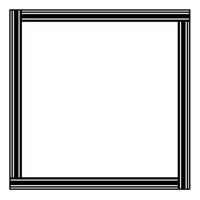 Rienda Libre Graphics - Decomural Square Picture Frame Ws-17752