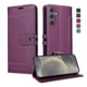 thumbnail image 2 of Premium Wallet Case for Samsung Galaxy S24 with Card Slots & Kickstand, Flip Cover Purple, 2 of 6