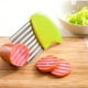 thumbnail image 2 of 1pc Potato Cutter Chip French Fry Maker Stainless Steel Wavy Knife French Fries Chopper Kitchen Knife Chopper French Fry Maker Tools, 2 of 4