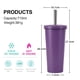 thumbnail image 2 of Termo de 710 ml con tapa y pajita, 2 of 5