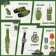 thumbnail image 2 of Disfraz militar para niños Metemot Military Army con juguetes del ejército para niños, 2 of 3