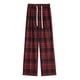 thumbnail image 2 of Pack 3 Pantalón A Cuadros Casuales Mujer Forro De Peludo, 2 of 8
