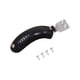 thumbnail image 4 of Pastillas de freno traseras para scooters de niños, repuestos portátiles y fáciles de usar, accesorio de repuesto para protector de freno de scooter negro 2cm, 4 of 5