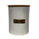 thumbnail image 1 of Canister Blanco placa dorada Sugar13x11, 1 of 3