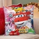 thumbnail image 4 of Super Wings Fundas de almohada de terciopelo con tema, regalos de funda de almohada, decoración para el hogar, cojín de lanzar, regalo de cumpleaños para fans y parejas.30*30cm., 4 of 6