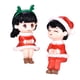 thumbnail image 4 of 2 Uds Bonitas Figuritas Navideñas Para Parejas Estatua De Mesa Decoración Del Hogar Chico Rojo, 4 of 5