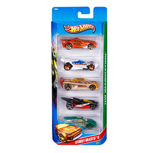 Hot Wheels - Autos Hot Wheel 5 Autos Basicos