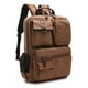 thumbnail image 1 of Men's Large Capacity Backpack Trendy and Fashionable Canvas Casual Bag Computer Backpack Travel Bag Multiple Pockets, 1 of 3