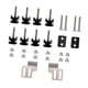 thumbnail image 2 of Kit de montaje para baúl de motocicleta Piezas del kit de montaje para baúl de motocicleta Tornillos de placa profesional Buje Almohadilla Espaciador, 2 of 5