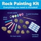 thumbnail image 3 of Kit de pintura de piedras Creativity for Kids que brilla en la oscuridad, 3 of 9