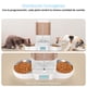 thumbnail image 5 of Dispensador Automático Comida Gato Doble Plato 5 L Negro, 5 of 8