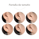 thumbnail image 3 of Aros Circon Brillante Hombre Mujer Plata Zarcillos Joyeria, 3 of 3