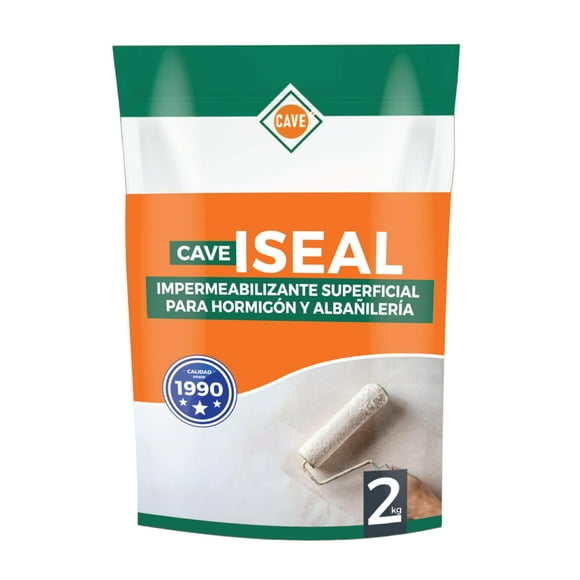 Cave I Seal Blanco - Impermeabilizante, Doypack 2 Kg gris