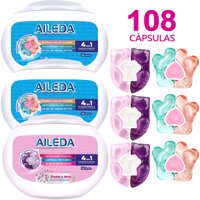 Detergente En Cápsulas Aileda Fresias Y Lirios 108 Cáps （Fresias Y Lirios+Sakura）