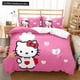 thumbnail image 1 of Sanrio Cartoon Hello Kitty Bedroom Three Piece Set For Girls Princesses Bedding Decoration Pillowcases Duvet Covers Bed Sheets, 1 of 5