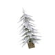thumbnail image 3 of Árbol De Navidad Artificial Flocado En Nieve, Estatua De Repisa, árbol De Navidad De Mesa, Altura 45cm, 3 of 5