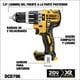 thumbnail image 2 of Taladro Percutor Dewalt Dcd796p1 amarillo, 2 of 9