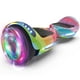 thumbnail image 1 of Hoverboard skate eléctrico con altavoz inalámbrico y luces LED adecuado para niños, niñas y niños para uso en interiores y exteriores, 1 of 3