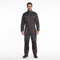 T-World - Overol De Trabajo Actium Canvas Gris