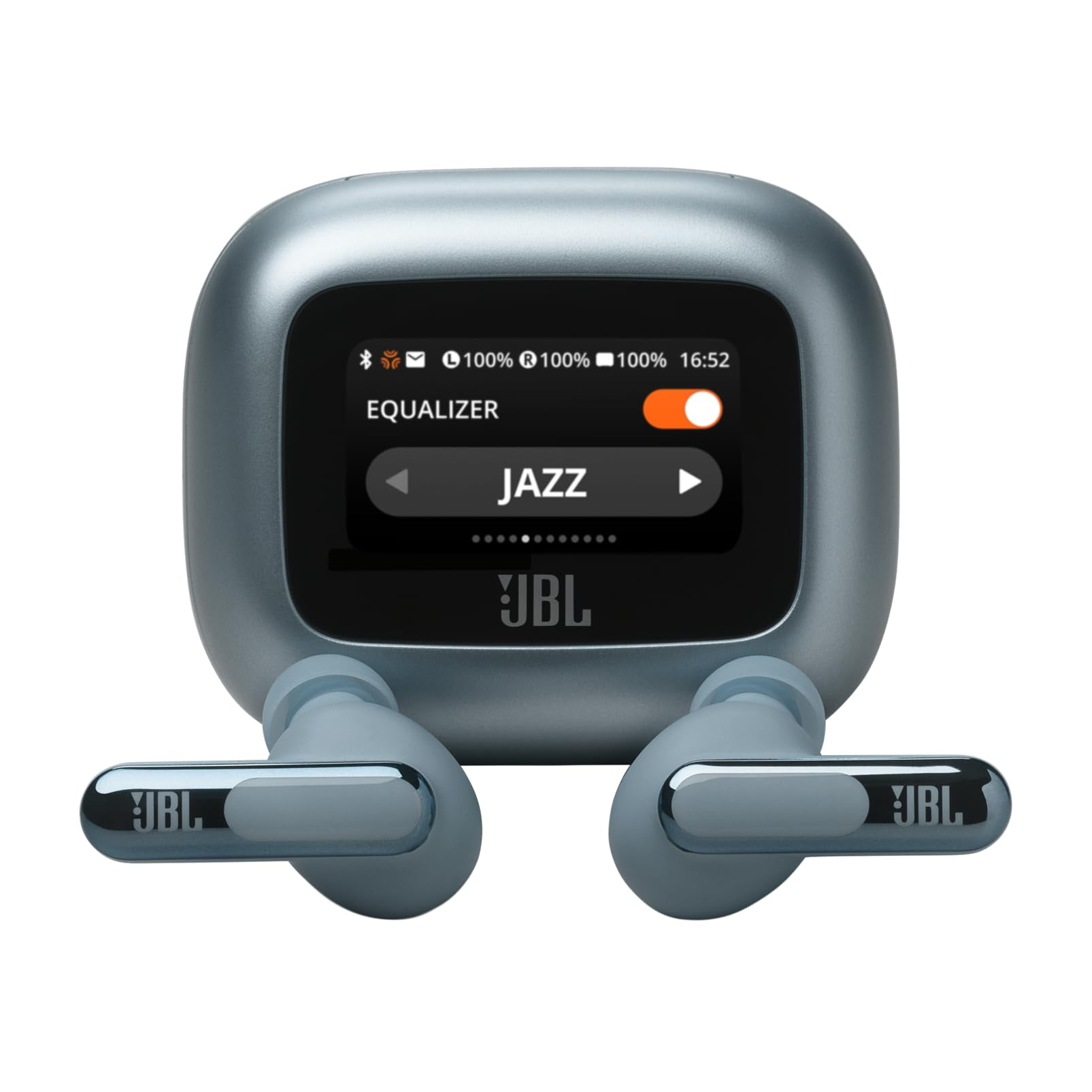 Auriculares Jbl Live Beam 3 True Wireless Con Cancelación De Ruido Azules
